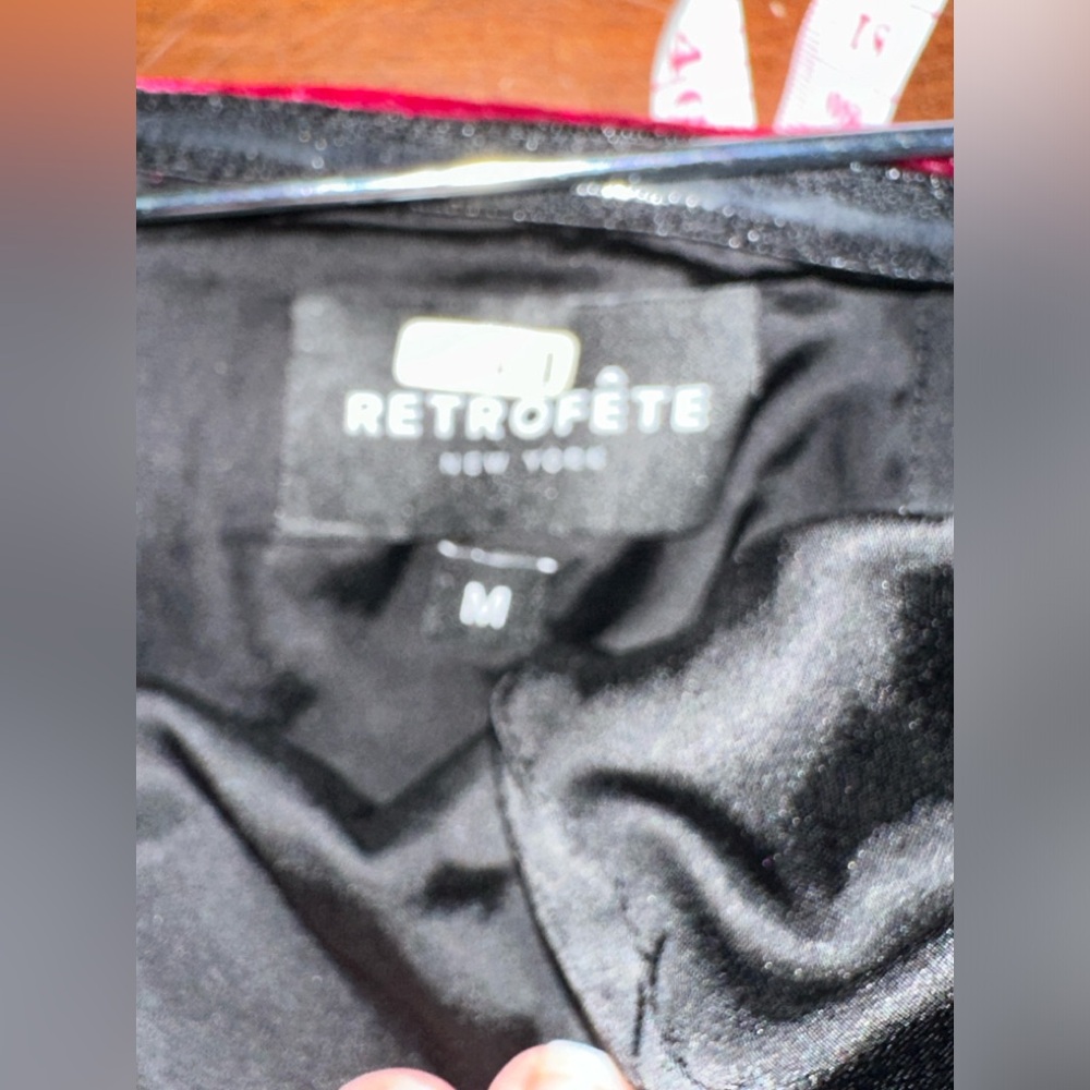 Revolve RETROFETE Nat Top-Acid Roses size m - Picture 8 of 8